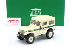 Jeep CJ-5 Maryland State Police 1983 creme weiß 1:18 Greenlight