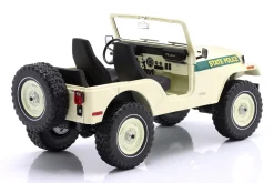 Jeep CJ-5 Maryland State Police 1983 creme weiß 1:18 Greenlight