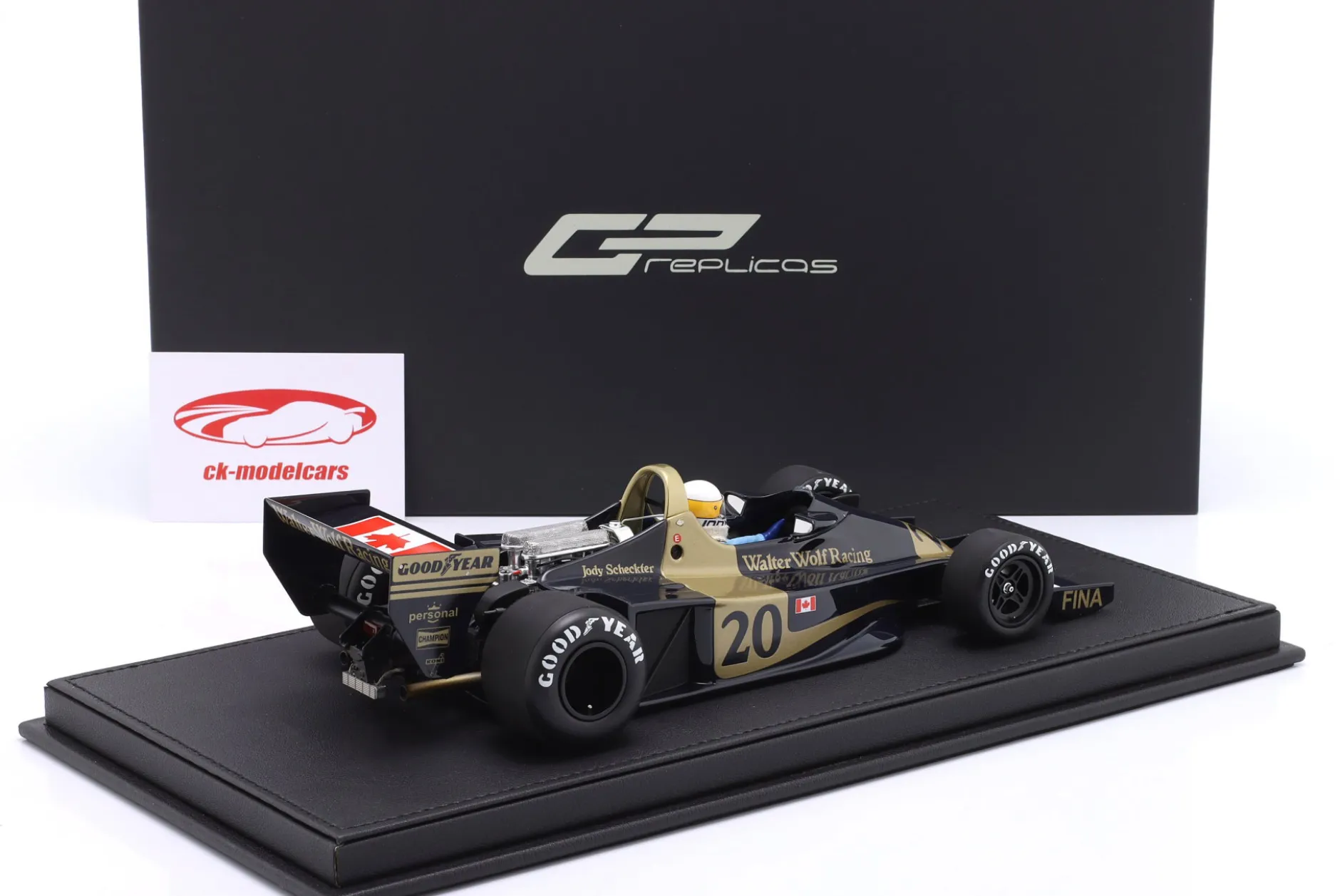 Jody Scheckter Wolf WR1 #20 Sieger Argentinien GP Formel 1 1977 1:18 GP Replicas