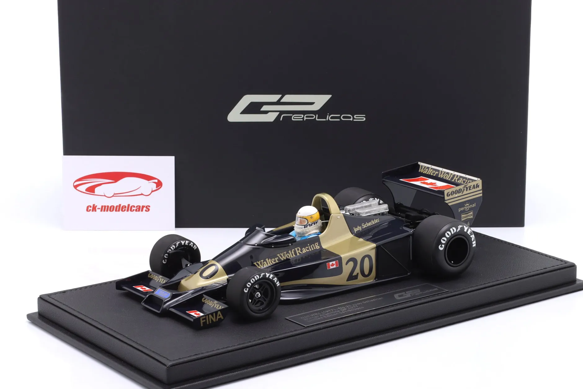 Jody Scheckter Wolf WR1 #20 Sieger Argentinien GP Formel 1 1977 1:18 GP Replicas
