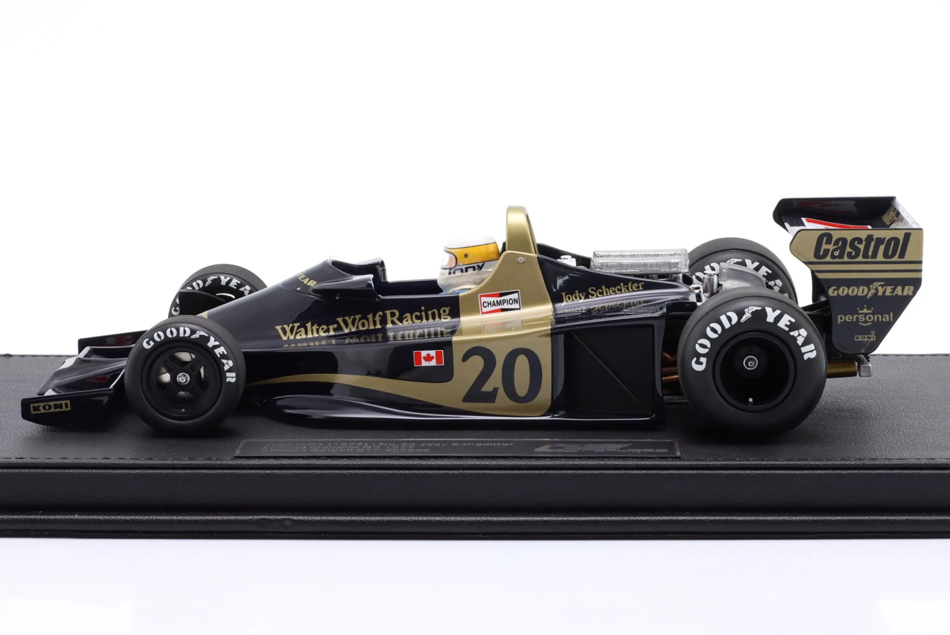 Jody Scheckter Wolf WR1 #20 Sieger Monaco GP Formel 1 1977 1:18 GP Replicas