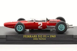 John Surtees Ferrari 1512 #2 Formel 1 1965 1:43 Altaya