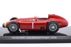 Juan Manuel Fangio Ferrari D50 #1 Formel 1 Weltmeister 1956 1:24 Premium Collectibles