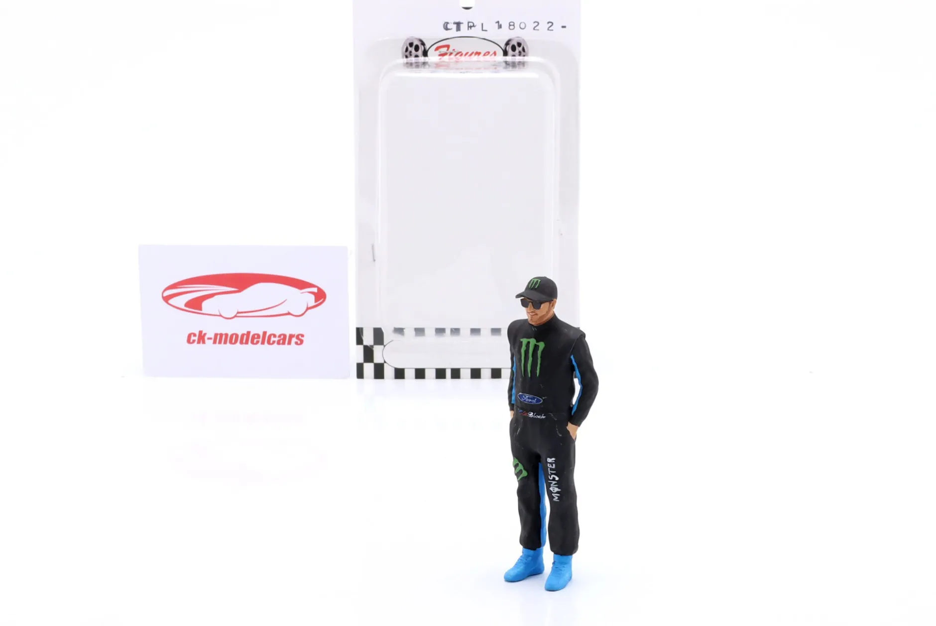 Ken Block Figur 1:18 Cartrix