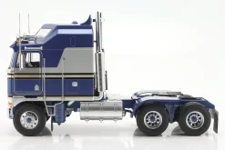 Kenworth K100 Aerodyne Sattelzugmaschine 1976 blau metallic 1:18 Road Kings