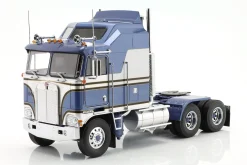 Kenworth K100 Aerodyne Sattelzugmaschine 1976 blau metallic 1:18 Road Kings