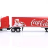Kenworth T600 Sattelzug Coca-Cola Baujahr 1986 rot 1:43 WERK83