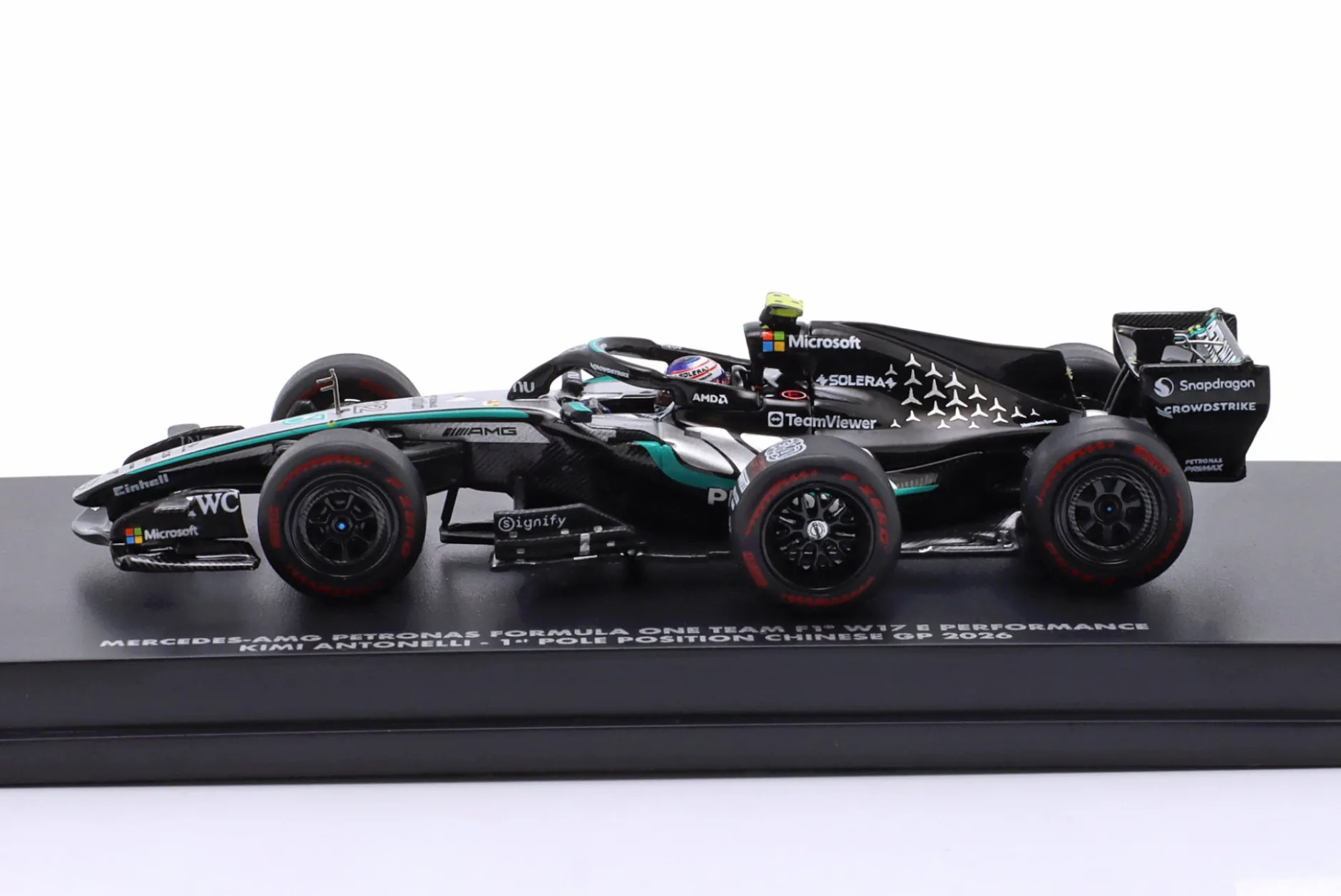 Kimi Antonelli Mercedes-AMG F1 W17 #12 Sieger China GP Formel 1 2026 1:64 Minichamps