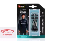 Kimi Antonelli Mercedes-AMG F1 W16 #12 Formel 1 2025 1:64 Bburago