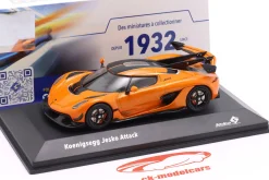 Koenigsegg Jesko Attack Baujahr 2022 orange 1:43 Solido