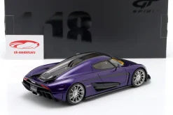 Koenigsegg Regera Baujahr 2025 lila 1:18 GT-Spirit