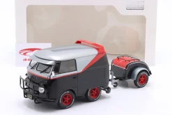 Kool Kombi B-Team Baujahr 2024 schwarz / rot 1:18 Solido