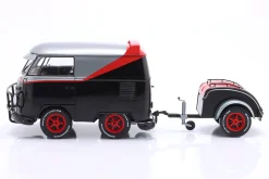 Kool Kombi B-Team Baujahr 2024 schwarz / rot 1:18 Solido