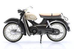 Kreidler Florett Super mit Beinschild grau 1:10 Schuco