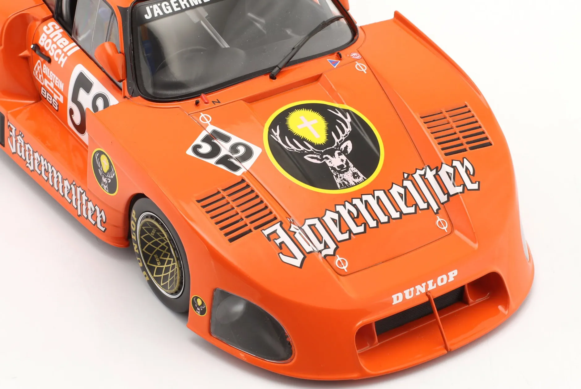 Kremer Porsche 935 K4 #52 Jägermeister 2nd Zolder DRM 1981 Bob Wollek 1:18 WERK83