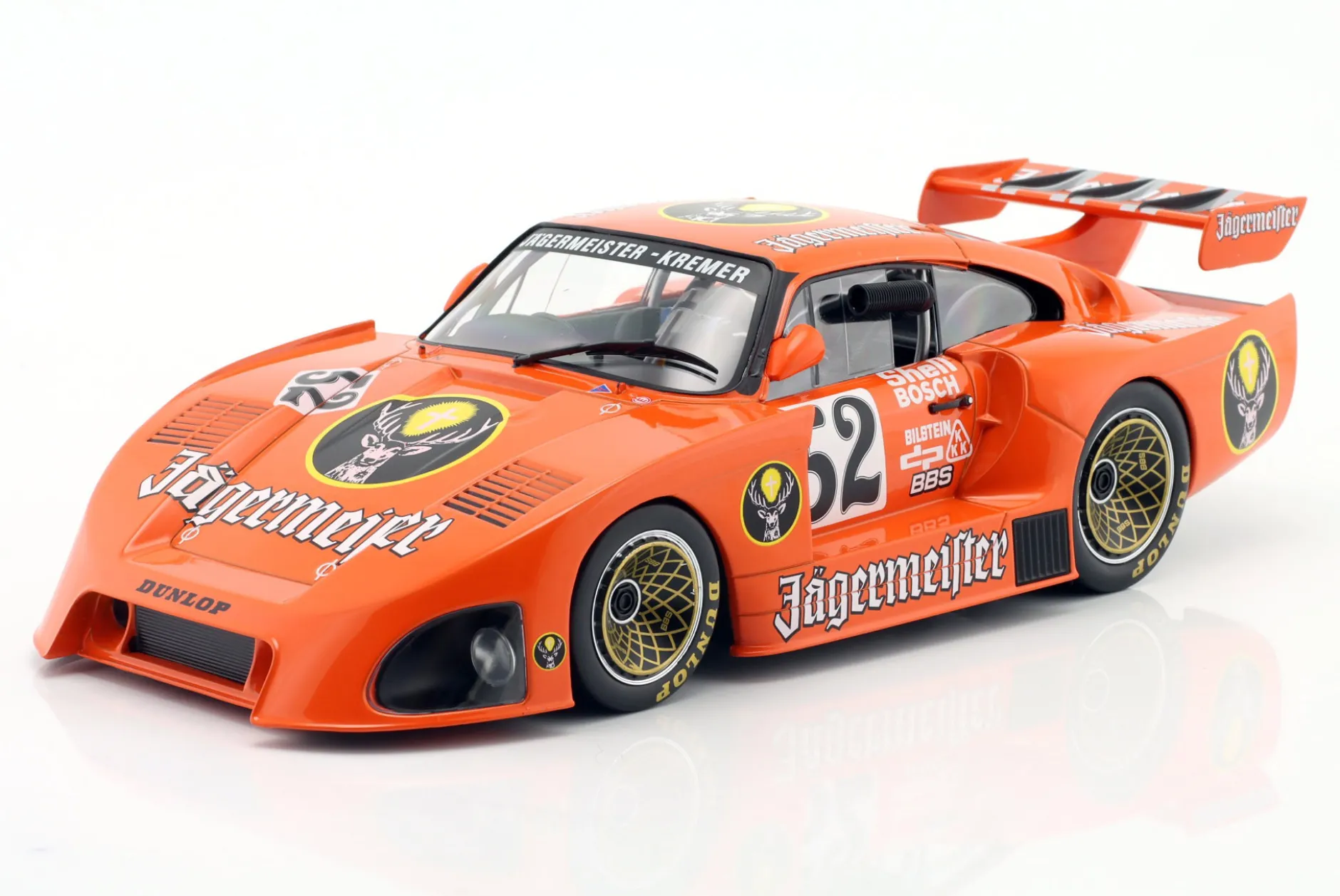 Kremer Porsche 935 K4 #52 Jägermeister Sieger 200 Meilen Nürnberg DRM 1981 Bob Wollek 1:18 WERK83