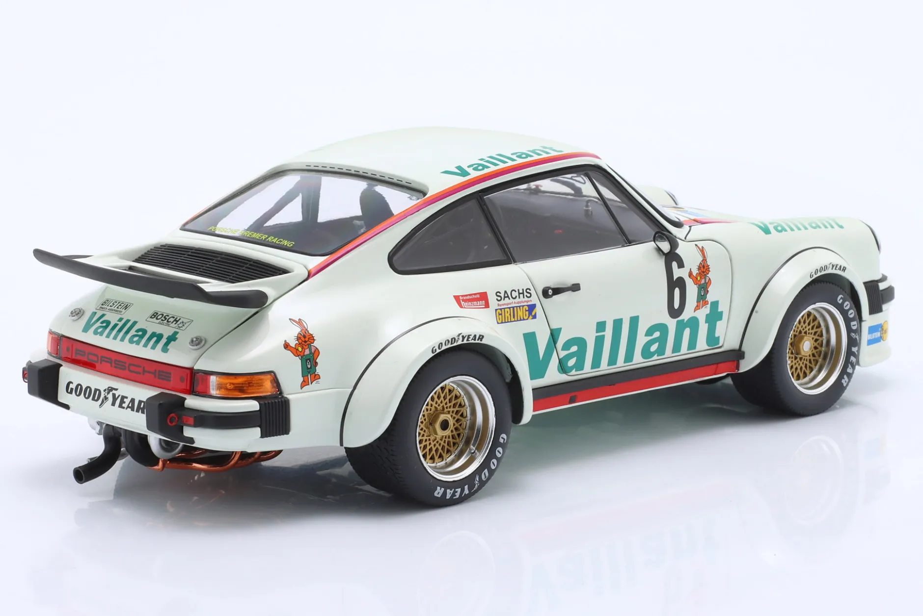 Kremer Porsche 934 RSR #6 European GT Championship Norisring 1976 Wollek 1:18 Schuco