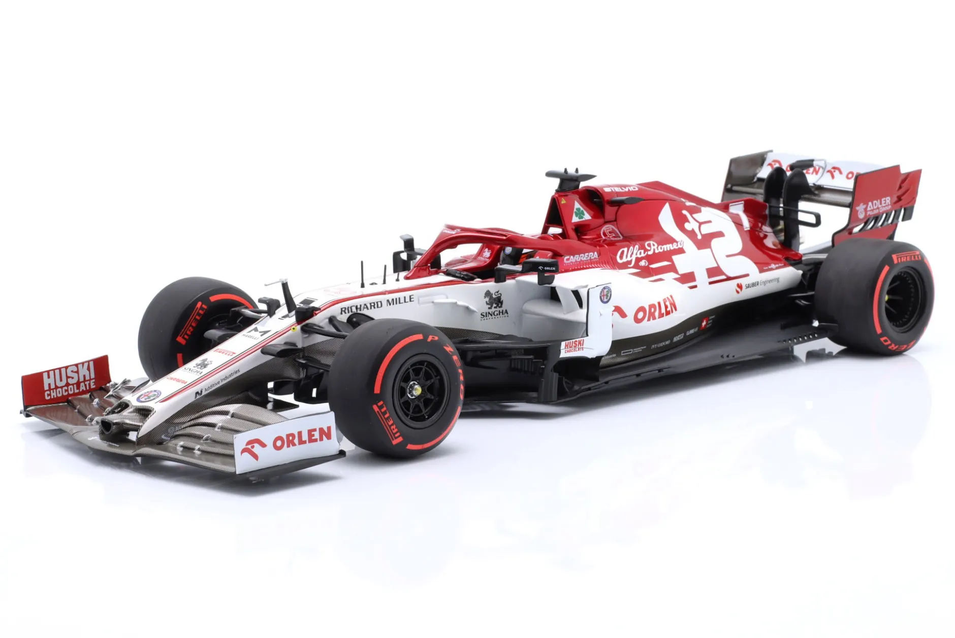 K. Räikkönen Alfa Romeo Racing C39 #7 Steiermark GP Formel 1 2020 1:18 Minichamps