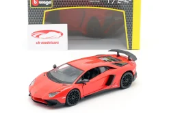 Lamborghini Aventador LP 750-4 SV rot 1:24 Bburago