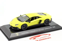 Lamborghini Aventador LP 720-4 50th Anniversary 2013 gelb 1:43 Altaya