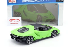 Lamborghini Centenario LP770-4 Baujahr 2016 grün 1:18 Maisto