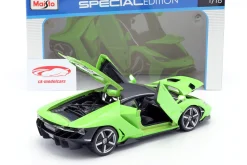 Lamborghini Centenario LP770-4 Baujahr 2016 grün 1:18 Maisto