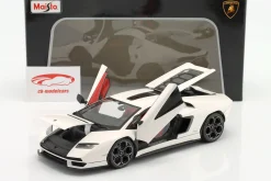 Lamborghini Countach LPI 800-4 Baujahr 2022 weiß 1:18 Maisto