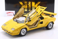 Lamborghini Countach LP 5000 S QV Baujahr 1985 gelb 1:12 KK-Scale