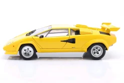 Lamborghini Countach LP 5000 S QV Baujahr 1985 gelb 1:12 KK-Scale