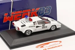 Lamborghini Countach Safety Car Monaco GP Formel 1 1982 1:43 Werk83