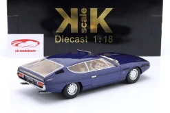 Lamborghini Espada S2 Baujahr 1970 dunkelblau metallic 1:18 KK-Scale