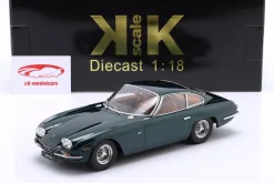 Lamborghini 400 GT 2+2 Baujahr 1966 dunkelgrün metallic 1:18 KK-Scale
