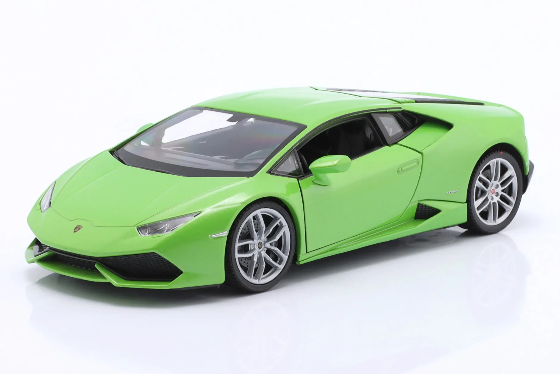 Lamborghini Huracan LP610-4 Baujahr 2015 grün metallic 1:24 Welly
