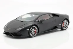 Lamborghini Huracan LP610-4 Baujahr 2014 mattschwarz 1:12 AUTOart