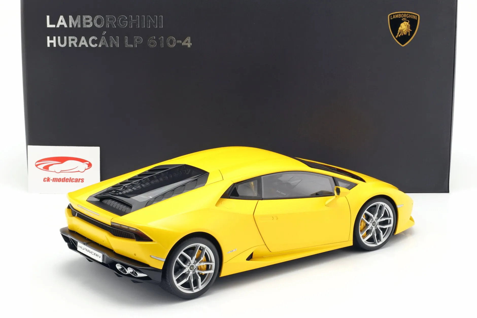 Lamborghini Huracan LP 610-4 Baujahr 2014 gelb 1:12 AUTOart