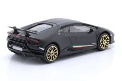 Lamborghini Huracan Performante Baujahr 2017 mattschwarz 1:43 Bburago