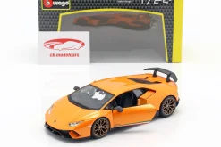 Lamborghini Huracan Performante Baujahr 2017 orange metallic 1:24 Bburago