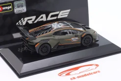 Lamborghini Huracan Super Trofeo EVO2 Baujahr 2022 mattoliv 1:43 Bburago