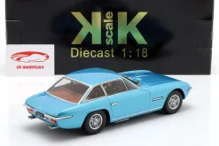 Lamborghini Islero S Baujahr 1969 hellblau metallic 1:18 KK-Scale