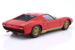 Lamborghini Miura P400 Baujahr 1968 rot / gold 1:12 Kyosho