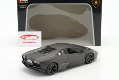 Lamborghini Reventon Baujahr 2008 grau 1:18 Bburago