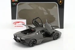 Lamborghini Reventon Baujahr 2008 grau 1:18 Bburago