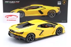 Lamborghini Revuelto Hybrid Baujahr 2023 gelb 1:18 Maisto