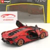 Lamborghini Sian FKP 37 Baujahr 2019 rot / schwarz 1:24 Bburago