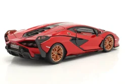Lamborghini Sian FKP 37 Baujahr 2019 rot / schwarz 1:24 Bburago