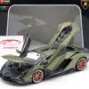 Lamborghini Sian FKP 37 Baujahr 2020 matt olivgrün 1:18 Bburago