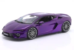 Lamborghini Temerario Baujahr 2024 lila 1:18 Bburago