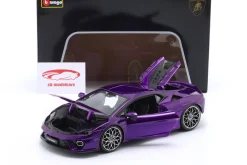 Lamborghini Temerario Baujahr 2024 lila 1:18 Bburago
