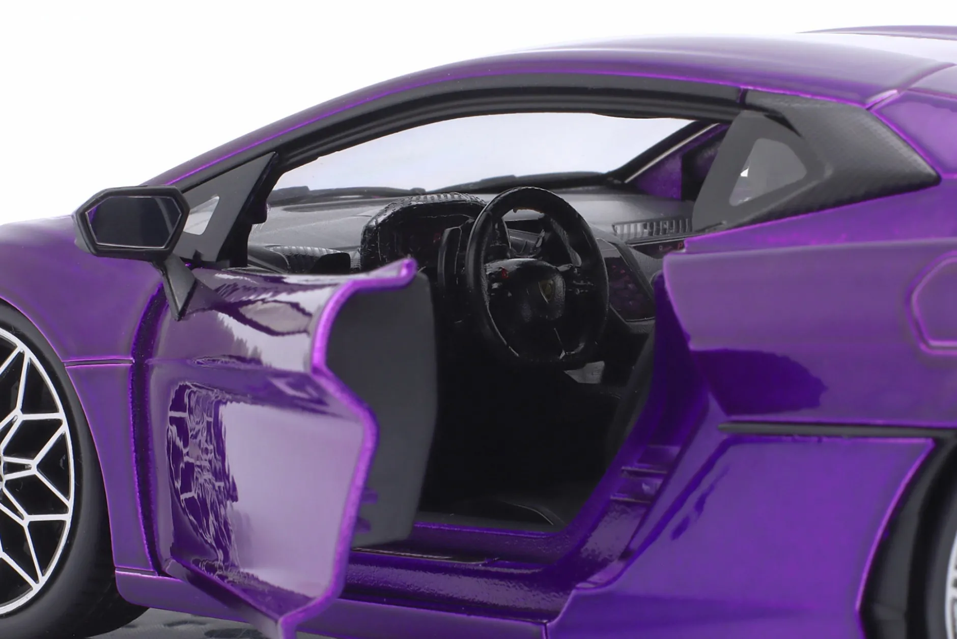 Lamborghini Temerario Baujahr 2024 lila 1:18 Bburago