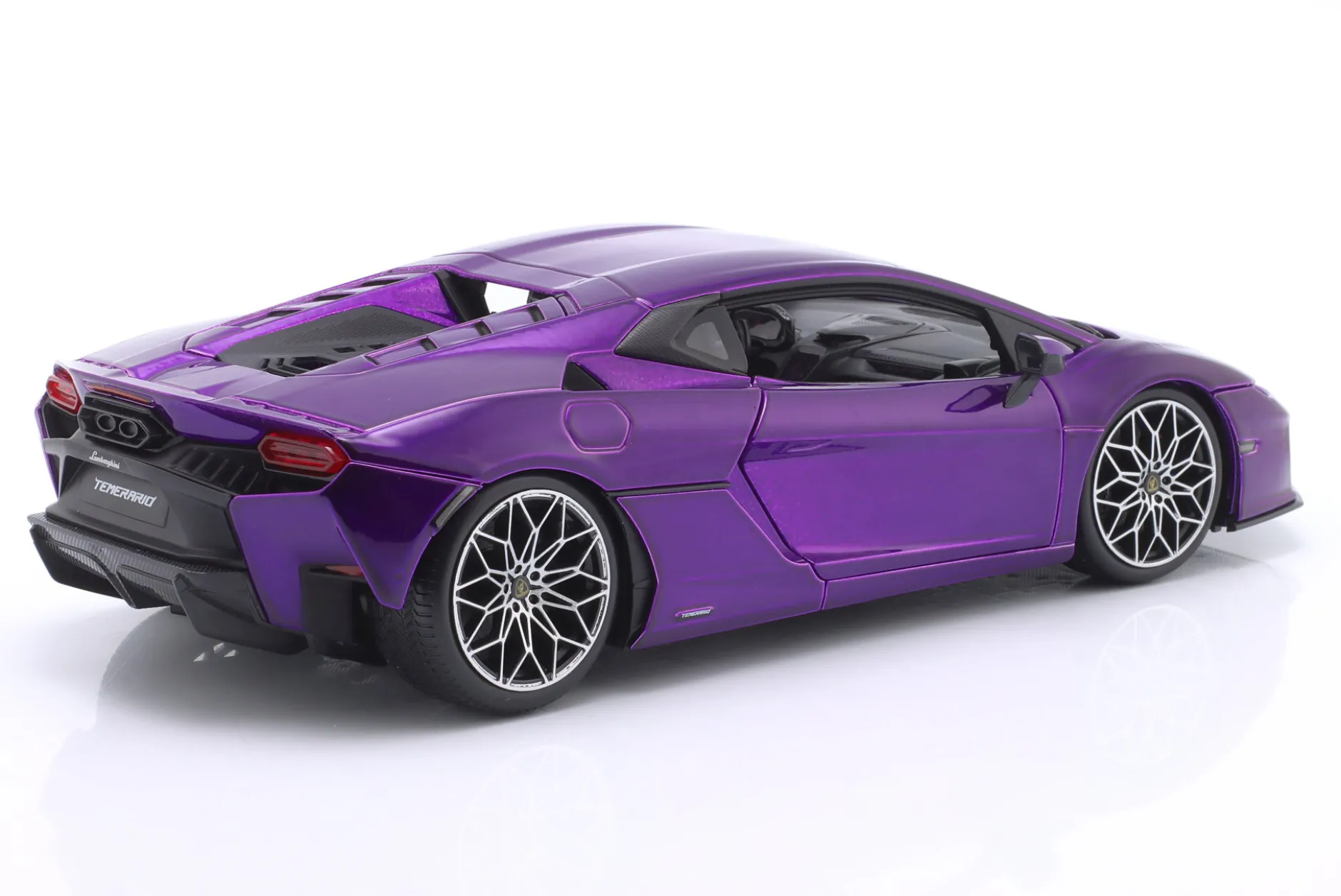 Lamborghini Temerario Baujahr 2024 lila 1:18 Bburago